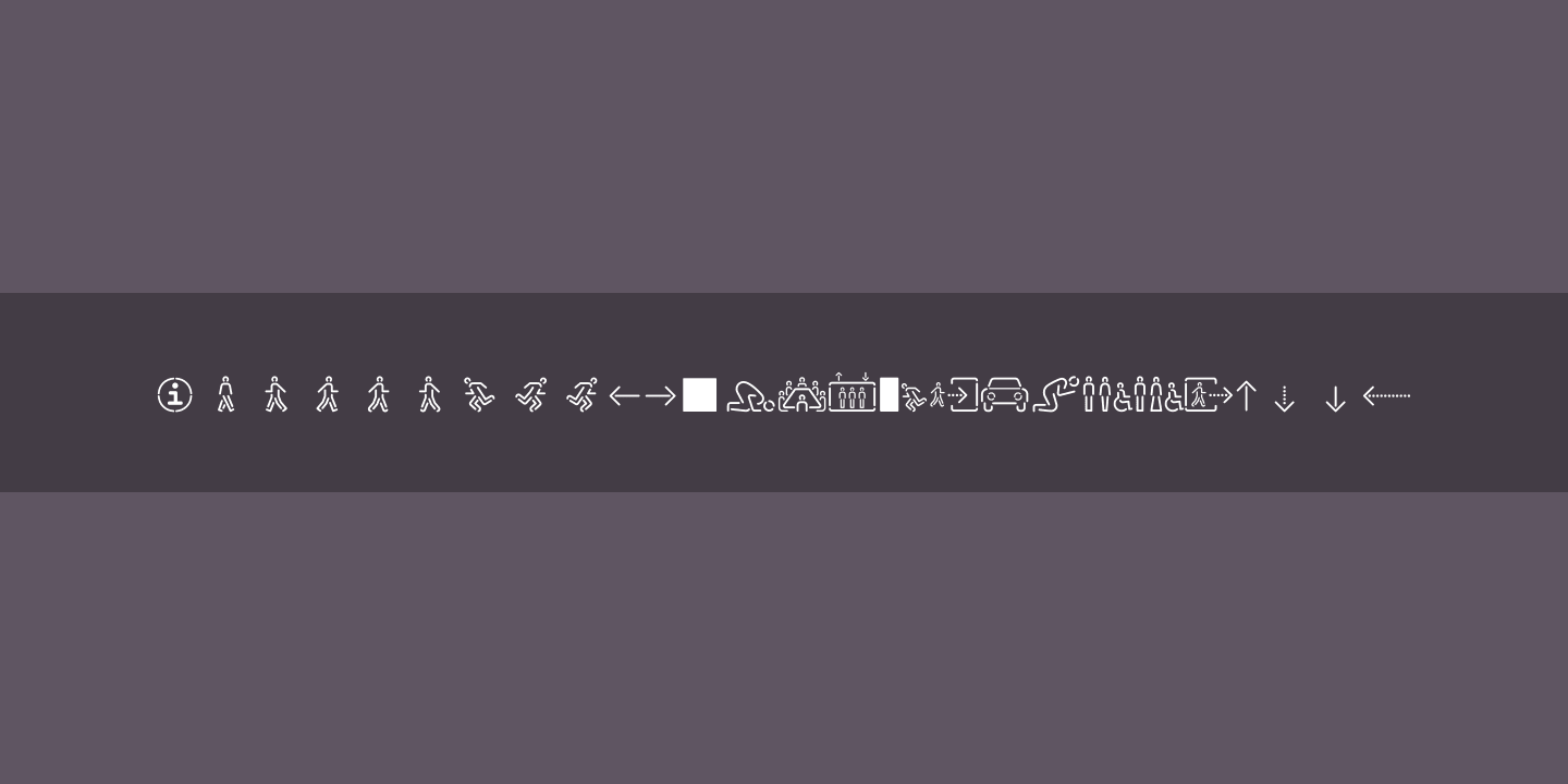 SirucaPictograms Font preview